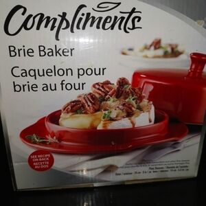 COPY - Red bakewear Brie Baker NEW in box